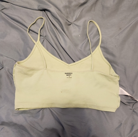 ARITZIA- SUNDAY BEST YELLOW TANK TOP - Picture 3 of 4